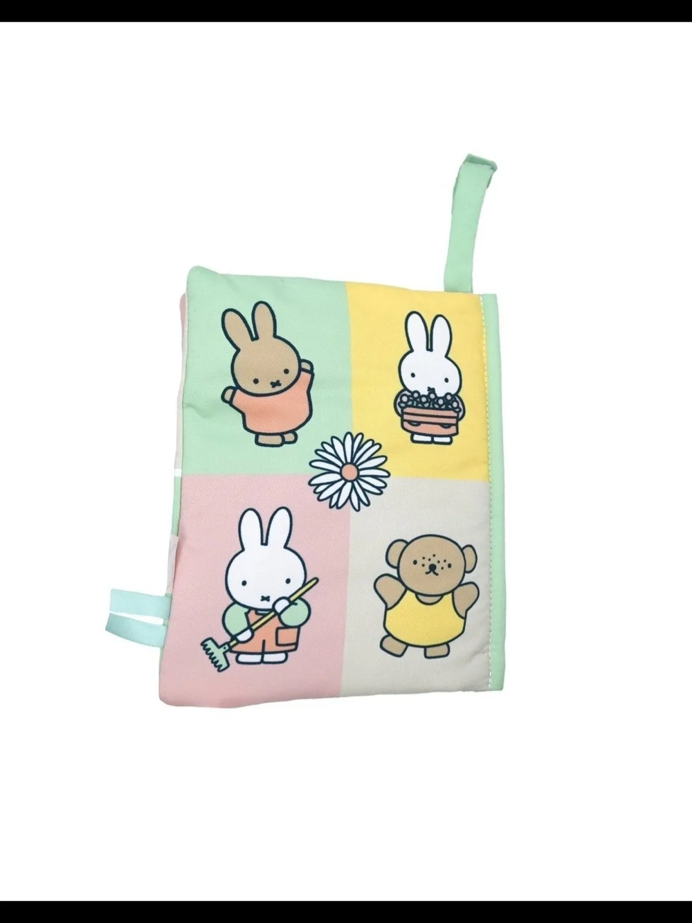 NWT Miffy Spring Deluxe Baby Soft Book Sensory Toy Miffy & Boris